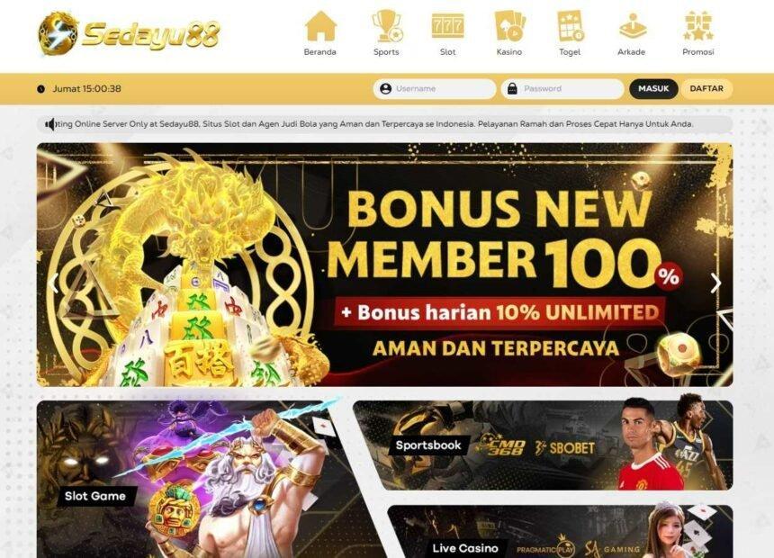 Daftar Judi Resmi: Situs Judi Online Terpercaya di Indonesia
